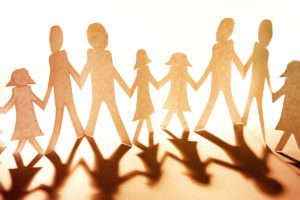 Paper cut out family image for why is it important for blended families to make a will blog