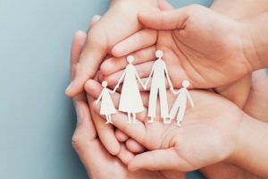 Paper cut out family image for what happens if a person dies without a will blog